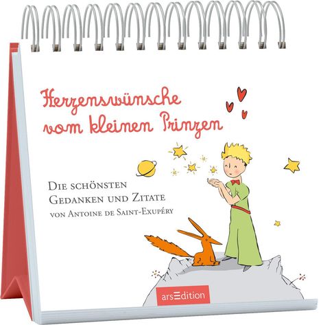 Antoine de Saint-Exupéry: Herzenswünsche vom kleinen Prinzen, Buch