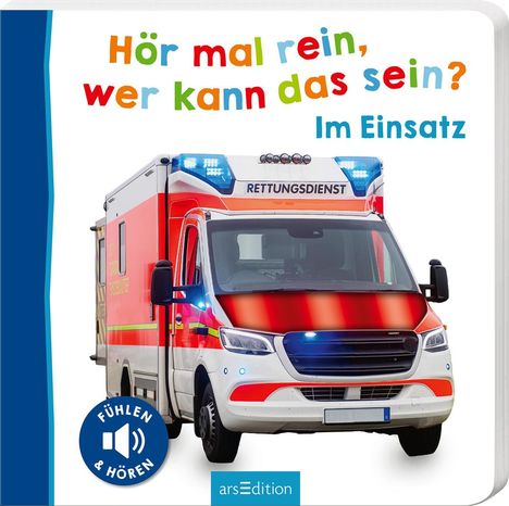 Hör mal rein, wer kann das sein? - Im Einsatz, Buch