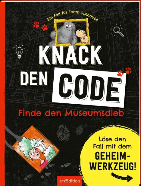 Ute Löwenberg: Ein Fall für Team Schnauze - Knack den Code: Finde den Museumsdieb, Buch