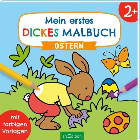 Mein erstes dickes Malbuch ab 2 - Ostern, Buch