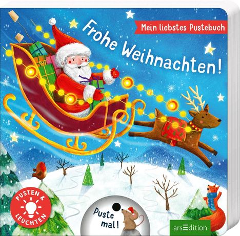 Maria Höck: Mein liebstes Pustebuch - Frohe Weihnachten!, Buch