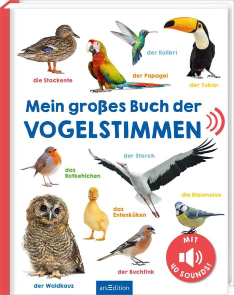 Mein großes Buch der Vogelstimmen, Buch