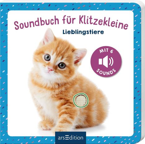 Soundbuch für Klitzekleine - Lieblingstiere, Buch