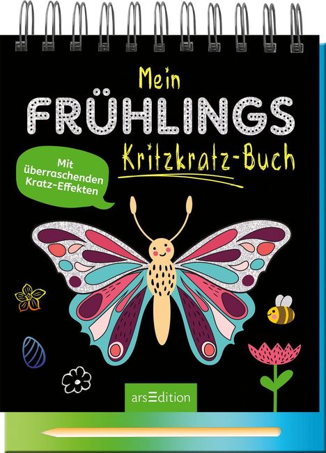 Mein Frühlings-Kritzkratz-Buch, Buch