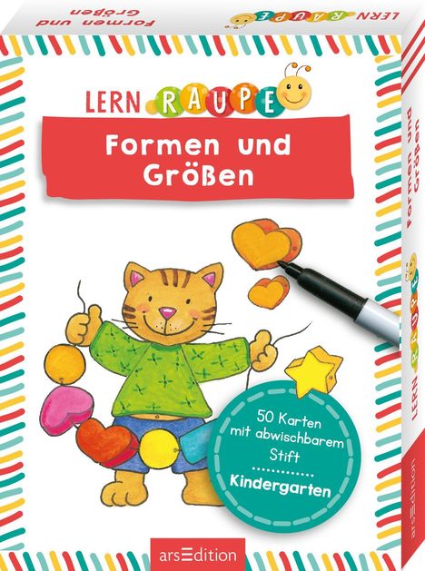 Lernraupe - Formen und Größen, Buch