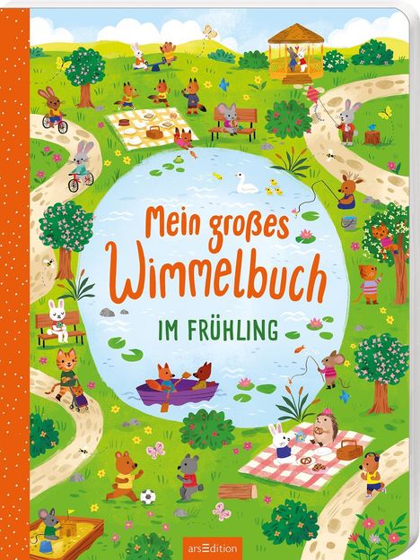 Mein großes Wimmelbuch - Im Frühling, Buch