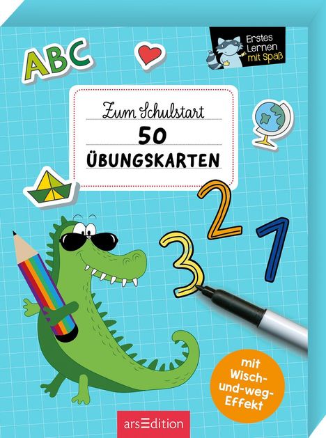 Erstes Lernen mit Spaß - Zum Schulstart: 50 Übungskarten, Buch