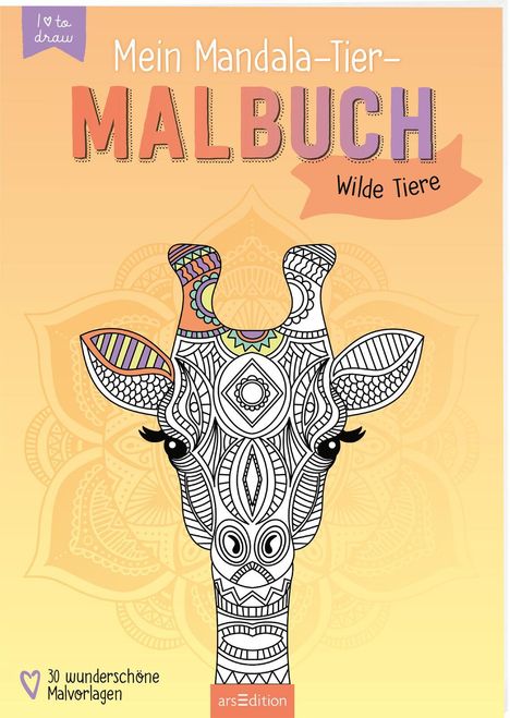 Mein Mandala-Tier-Malbuch - Wilde Tiere, Buch