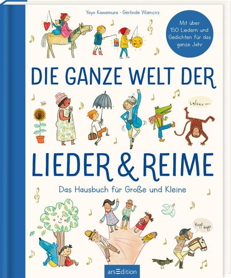 Die ganze Welt der Lieder und Reime, Buch