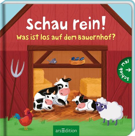 Schau rein! Was ist los auf dem Bauernhof?, Buch