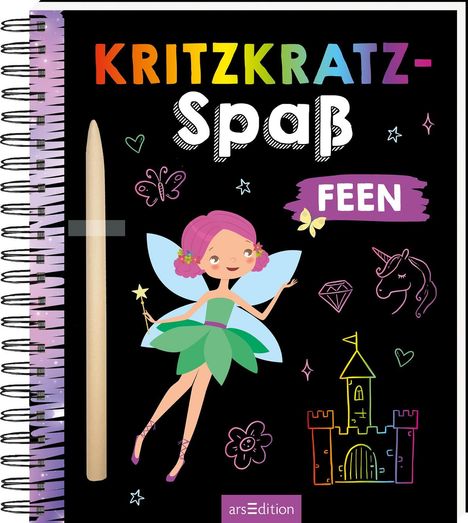 Kritzkratz-Spaß Feen, Buch