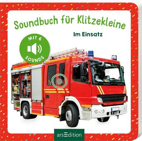 Soundbuch für Klitzekleine - Im Einsatz, Buch