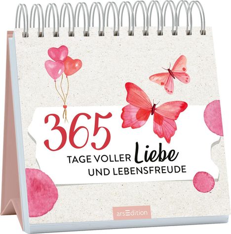 365 Tage voller Liebe und Lebensfreude, Buch