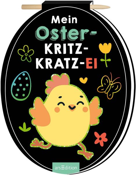 Mein Oster-Kritzkratz-Ei, Buch