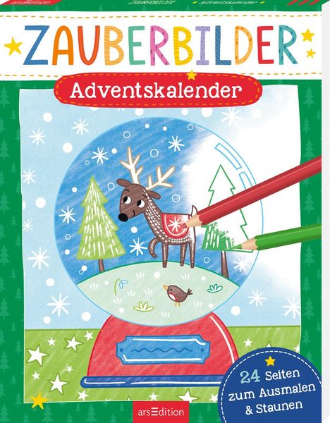 Zauberbilder - Adventskalender, Buch