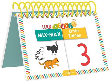 Lernraupe - Mix-Max Erste Zahlen, Buch