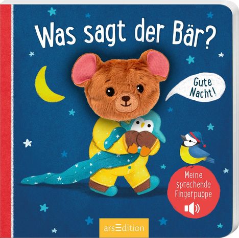 Meine sprechende Fingerpuppe: Was sagt der Bär?, Buch