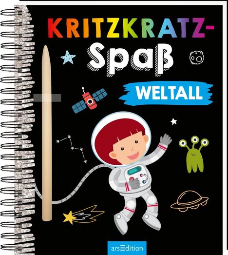 Kritzkratz-Spaß Weltall, Buch