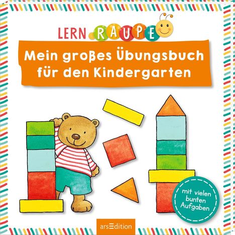 Lernraupe - Mein großes Übungsbuch für den Kindergarten, Buch