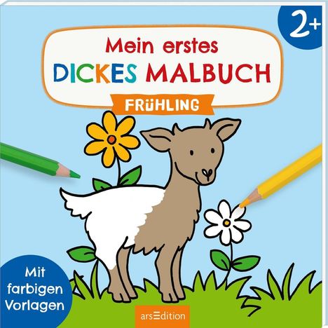 Mein erstes dickes Malbuch ab 2 - Frühling, Buch