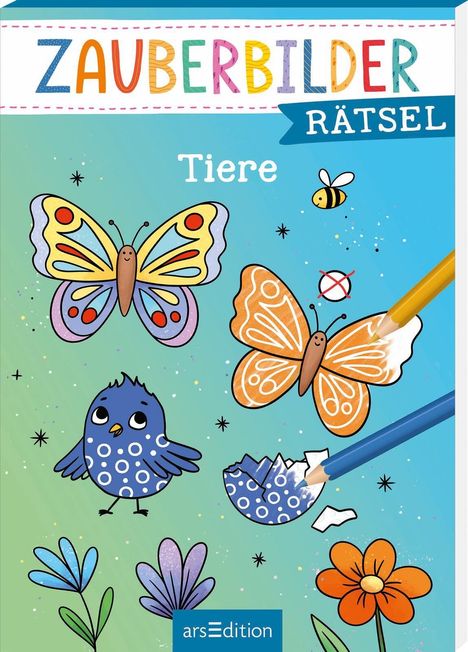 Zauberbilder-Rätsel - Tiere, Buch