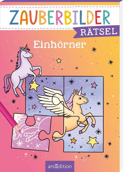 Zauberbilder-Rätsel - Einhörner, Buch