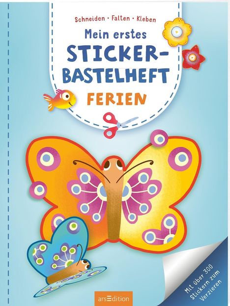 Mein erstes Sticker-Bastelheft - Ferien, Buch