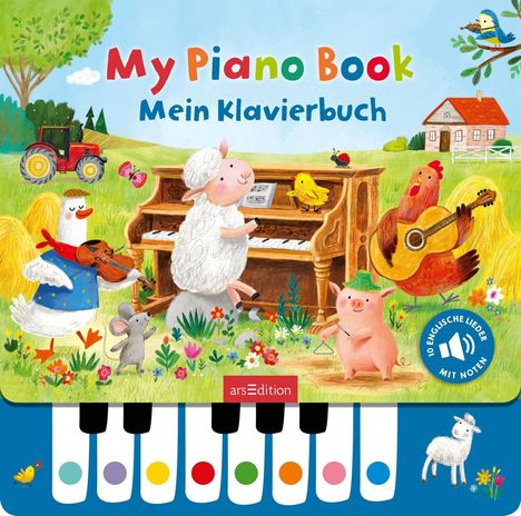 My Piano Book | Mein Klavierbuch, Buch