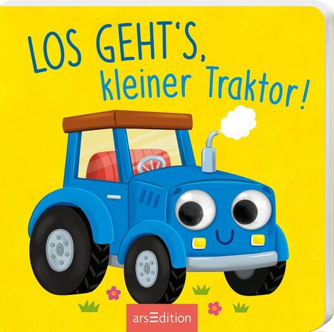Los geht's, kleiner Traktor!, Buch