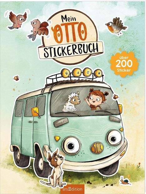 Madlen Ottenschläger: OTTO fährt los - Mein OTTO-Stickerbuch, Buch