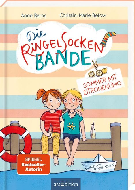 Anne Barns: Die Ringelsocken-Bande - Sommer mit Zitronenlimo (Ringelsocken-Bande 1), Buch