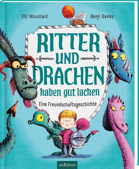 Elli Woollard: Ritter und Drachen haben gut lachen, Buch