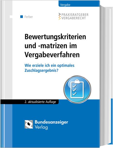 Bewertungskriterien und -matrizen im Vergabeverfahren, Buch