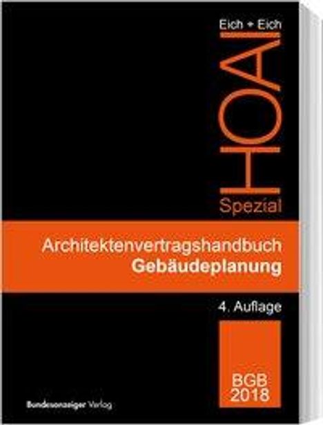 Anke Eich: Eich, A: Architektenvertragshandbuch Gebäudeplanung, Buch