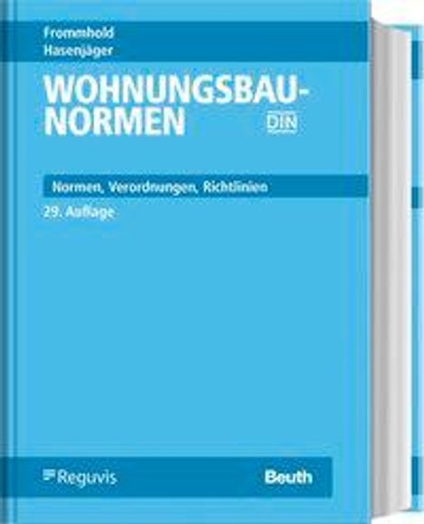 Hanns Frommhold: Frommhold, H: Wohnungsbau-Normen, Buch