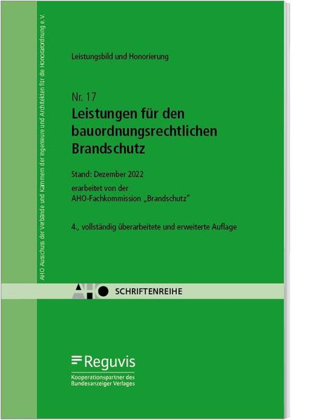 Leistungen für den bauordnungsrechtlichen Brandschutz, Buch