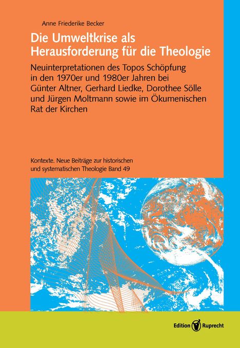 Anne Friederike Becker: Die Umweltkrise als Herausforderung für die Theologie, Buch