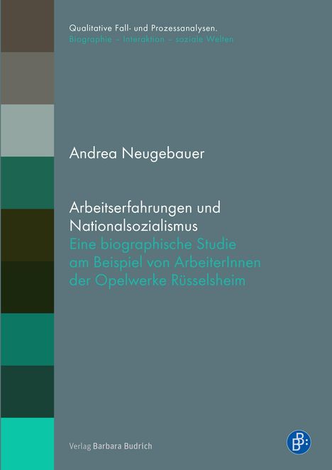 Andrea Neugebauer: Arbeitserfahrungen und Nationalsozialismus, Buch