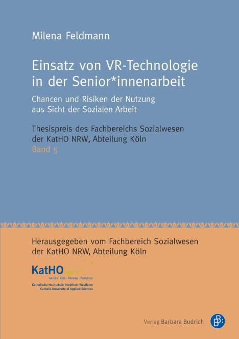 Milena Feldmann: Einsatz von VR-Technologie in der Senior*innenarbeit, Buch