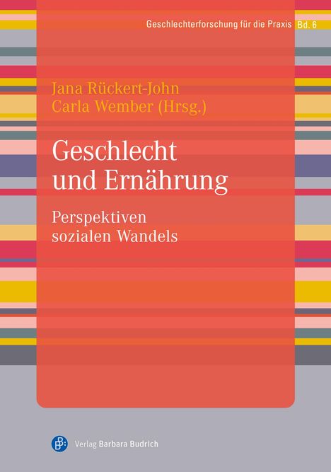 Jana Rückert-John: Geschlecht und Ernährung, Buch