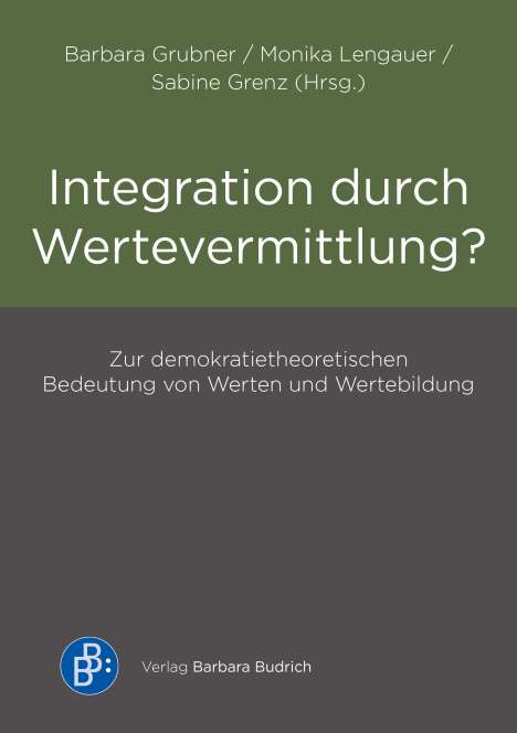 Integration durch Wertevermittlung?, Buch