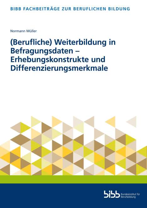(Berufliche) Weiterbildung in Befragungsdaten - Erhebungskonstrukte und Differenzierungsmerkmale, Buch