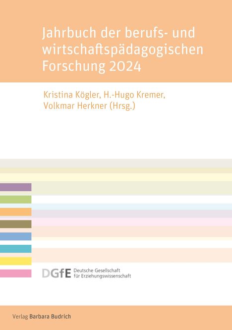 Jahrbuch der berufs- und wirtschaftspädagogischen Forschung 2024, Buch