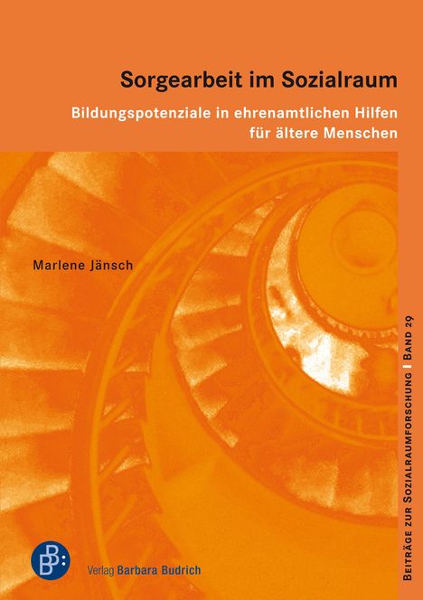 Marlene Jänsch: Sorgearbeit im Sozialraum, Buch
