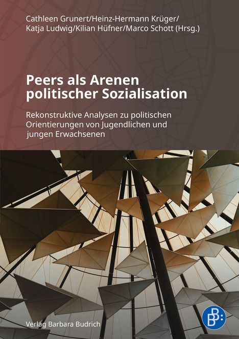 Titel: "Peers als Arenen politischer Sozialisation". Autoren: Cathleen Grunert et al. Verlagslogo unten rechts.