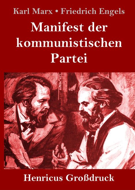 Karl Marx: Manifest der kommunistischen Partei (Großdruck), Buch