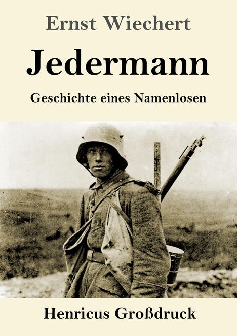 Ernst Wiechert: Jedermann (Großdruck), Buch