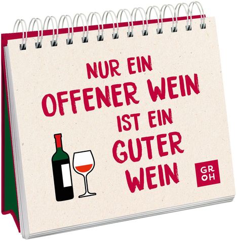 Nur ein offener Wein ist ein guter Wein, Buch