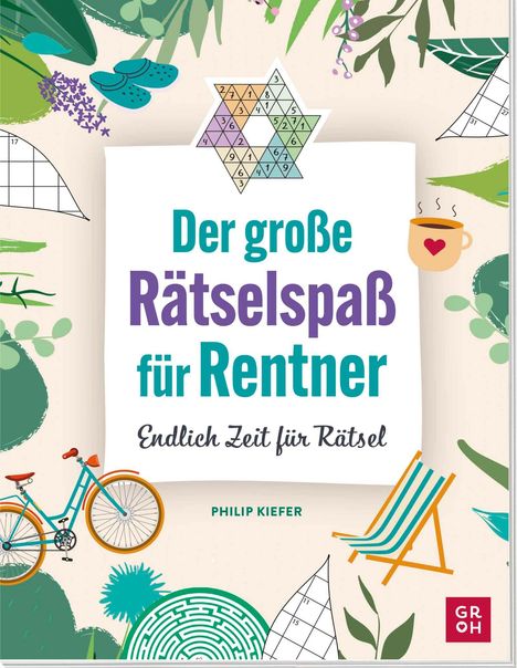 Philip Kiefer: Der große Rätselspaß für Rentner, Buch