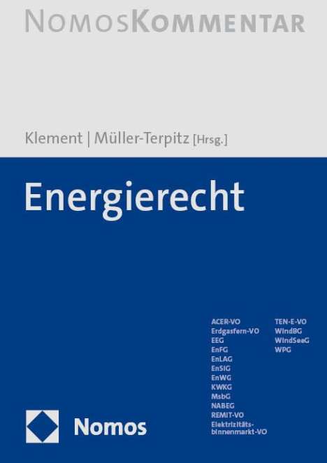 Energierecht, Buch